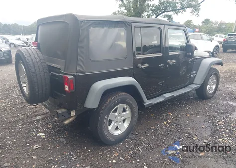 2015 Jeep Wrangler Unlimited Sport из США, поврежденный, VIN 1C4HJWDGXFL740365